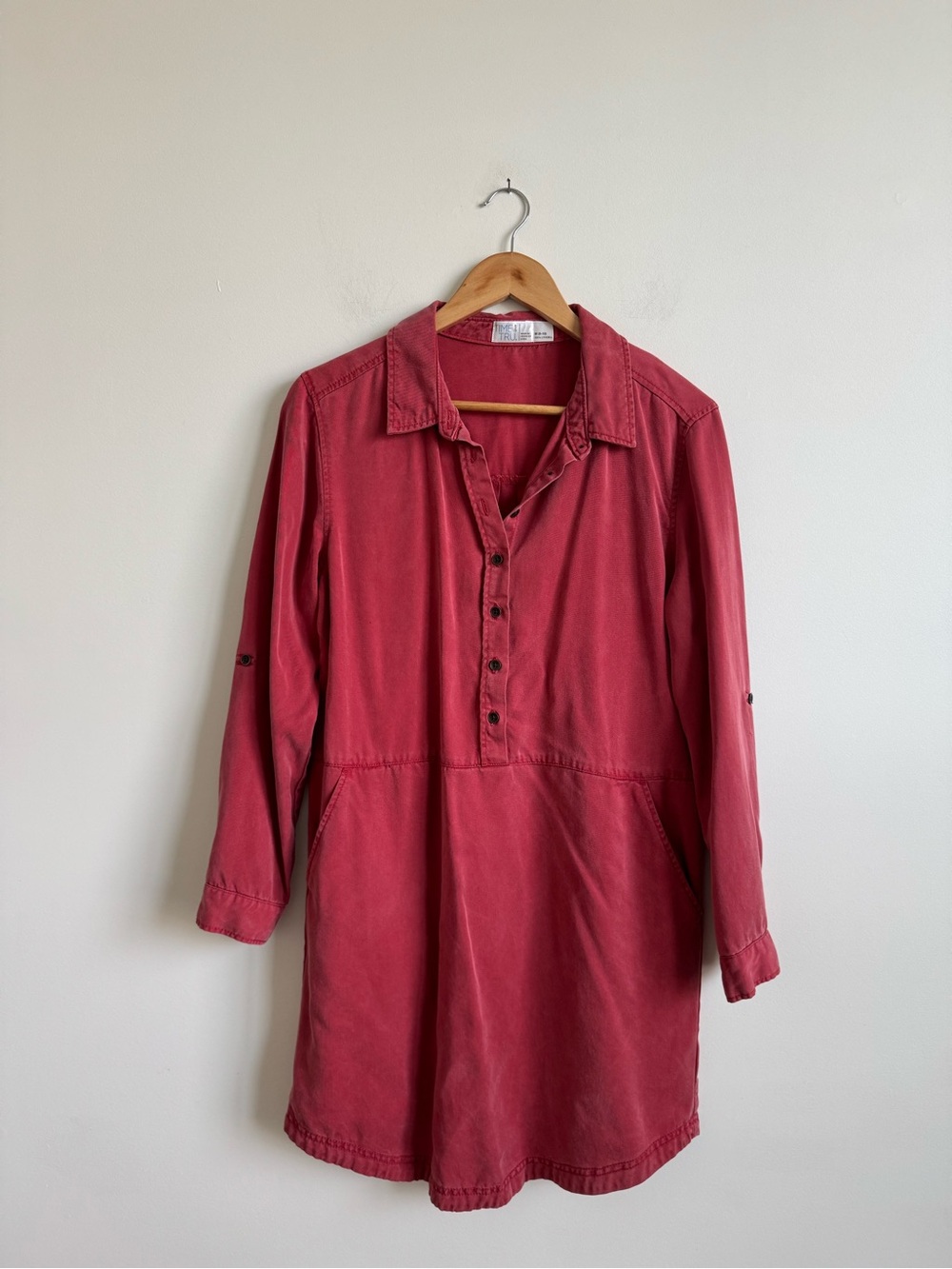 Red Shirt Dress